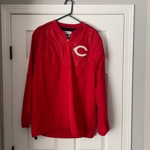 Cincinnati Reds Majestic Windbreaker